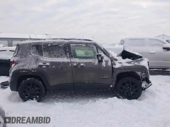 2017 Jeep Renegade Latitude with VIN ZACCJBBB7HPE68351, listed as a IAAI auction lot 41307930 with 129,422 mi miles. Bid and sale history available at carsss.com. Image 13.