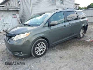 2011 Toyota Sienna XLE AAS with VIN 5TDYK3DC6BS109033, listed as a Copart auction lot 63824485 with 171,113 mi miles and Salvage title. Bid and sale history available at DreamBid. Image 1.