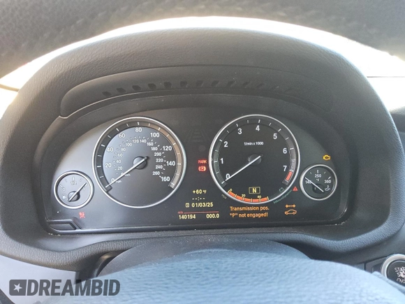 2011 BMW X3 35i with VIN 5UXWX7C50BL730691, listed as a Copart auction lot 48574165 with 140,194 mi miles and Clean Title. Bid and sale history available at DreamBid. Image 9.