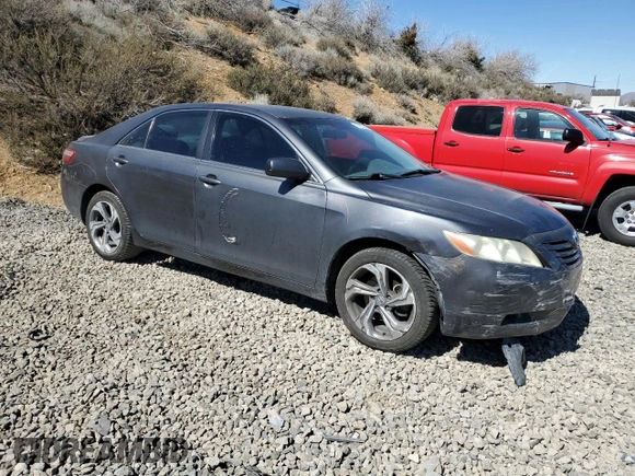 2007 Toyota Camry CE with VIN 4T1BE46K37U648814, listed as a Copart auction lot 50186325 with 118,546 mi miles and Salvage Title. Bid and sale history available at carsss.com. Image 4.