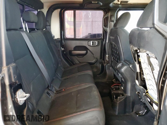 2020 Jeep Gladiator Rubicon с VIN 1C6JJTBG5LL116138, выставлен на аукционе Copart как лот 58061265 с пробегом 50 274 миль миль и Списание • Salvage title. История ставок и продаж доступна на DreamBid. Изображение 10.