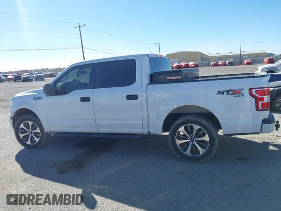 2019 Ford F-150 XL with VIN 1FTEW1EP9KKD25205, listed as a IAAI auction lot 41158627 with 179,259 mi miles and . Bid and sale history available at DreamBid. Image 14.