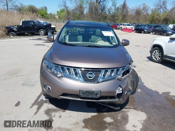 2009 Nissan Murano S with VIN JN8AZ18W19W125600, listed as a IAAI auction lot 42055358 with 66,165 mi miles and . Bid and sale history available at carsss.com. Image 12.