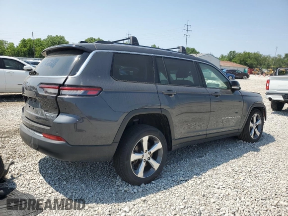 2021 Jeep Grand Cherokee Limited with VIN 1C4RJKBG8M8142288, listed as a Copart auction lot 58485895 with 39,137 mi miles and Salvage title. Bid and sale history available at DreamBid. Image 3.