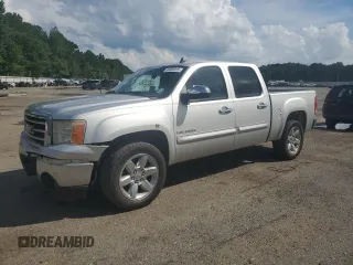 2012 GMC Sierra 1500 SLE with VIN 3GTP1VE06CG199427, listed as a Copart auction lot 64689915 with 287,900 mi miles and Salvage title. Bid and sale history available at DreamBid. Image 1.