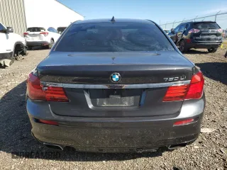 2015 BMW 7 Series 750Li with VIN WBAYE8C53FD782173, listed as a Copart auction lot 41584115 with 114,986 mi miles and Clean Title. Bid and sale history available at carsss.com. Image 6.