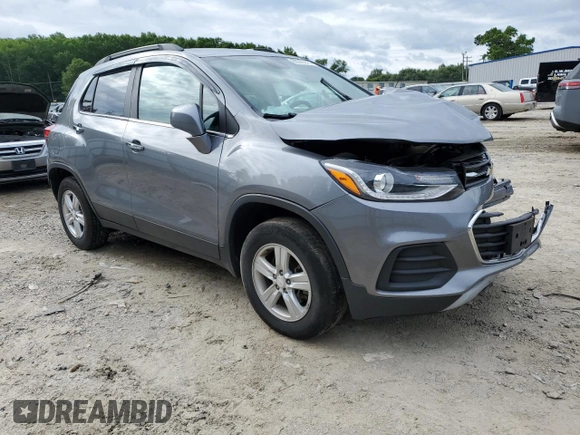 2020 Chevrolet Trax LT with VIN 3GNCJPSB4LL276150, listed as a Copart auction lot 60269245 with 73,689 mi miles and Salvage title. Bid and sale history available at DreamBid. Image 4.