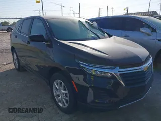 2024 Chevrolet Equinox LT with VIN 3GNAXKEG6RL332713, listed as a IAAI auction lot 41984434 with 26,321 mi miles. Bid and sale history available at carsss.com. Image 1.