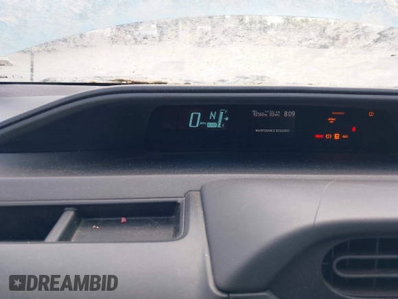 2014 Toyota Prius One with VIN JTDKDTB30E1077183, listed as a IAAI auction lot 42183675 with 92,560 mi miles and . Bid and sale history available at DreamBid. Image 7.
