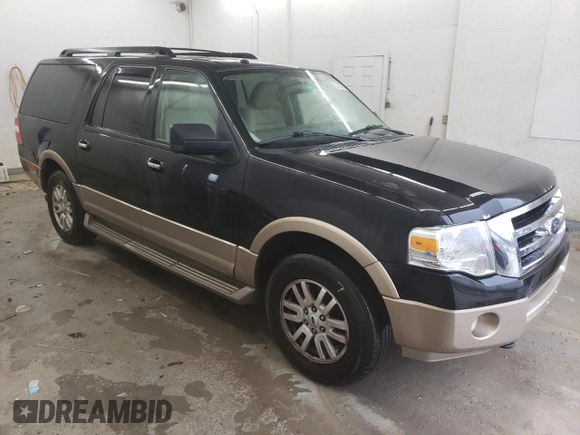 2014 Ford Expedition Max XLT with VIN 1FMJK1J56EEF50744, listed as a Copart auction lot 45054145 with 178,128 mi miles and Clean Title. Bid and sale history available at DreamBid. Image 4.