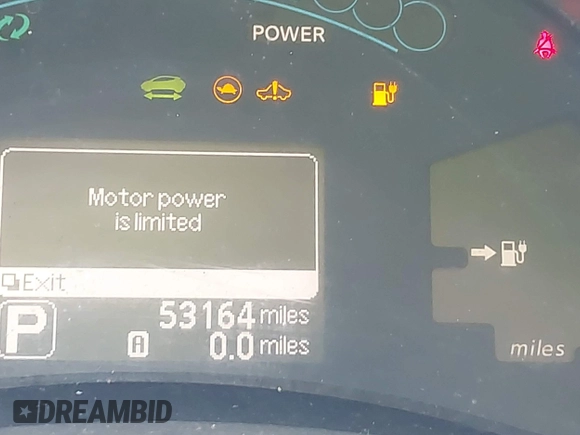 2014 Nissan LEAF SL z VIN 1N4AZ0CP8EC334260, wystawiony jako IAAI lot #42290440 z przebiegiem 53 164 mil mil oraz . Historia ofert i sprzedaży dostępna na DreamBid. Obrazek 7.