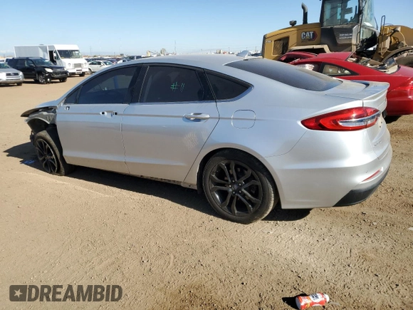 2019 Ford Fusion SE with VIN 3FA6P0HD3KR251262, listed as a Copart auction lot 52987855 with 119,335 mi miles and Salvage Title. Bid and sale history available at carsss.com. Image 2.