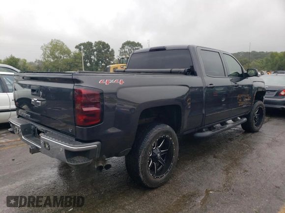 2016 Chevrolet Silverado 1500 LT with VIN 1GCUKREC1GF141881, listed as a Copart auction lot 71365384 with 278,640 mi miles and Salvage Title. Bid and sale history available at DreamBid. Image 3.