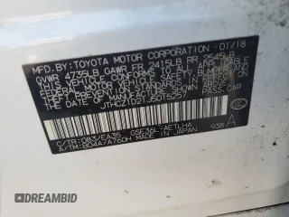 2018 Lexus IS 350 z VIN JTHCZ1D21J5015257, wystawiony jako Copart lot #44171435 z przebiegiem 56 695 mil mil oraz Szkody całkowita. Historia ofert i sprzedaży dostępna na DreamBid. Obrazek 13.