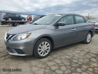 2019 Nissan Sentra SV with VIN 3N1AB7AP4KL626436, listed as a Copart auction lot 53115645 with 107,163 mi miles and Clean Title. Bid and sale history available at carsss.com. Image 1.