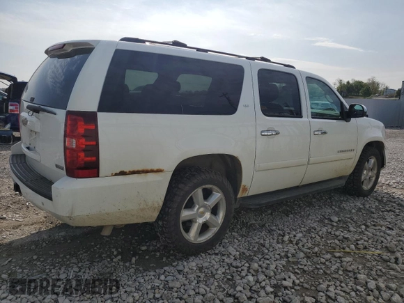 2007 Chevrolet Suburban LTZ with VIN 1GNFK16377J298439, listed as a Copart auction lot 55243665 with 270,387 mi miles and Salvage title. Bid and sale history available at DreamBid. Image 3.