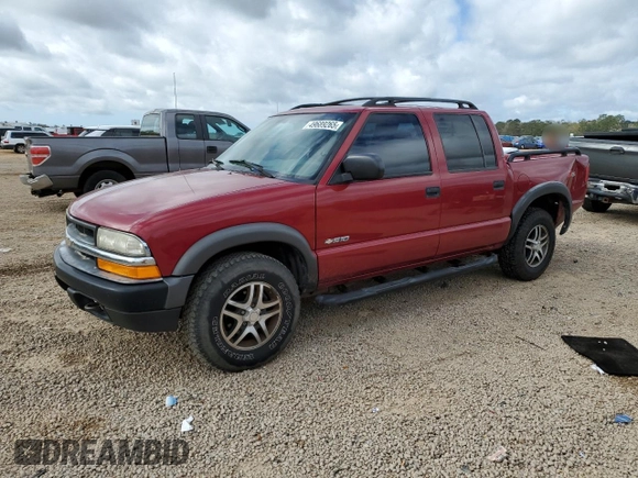 2004 Chevrolet S-10 LS with VIN 1GCDT13X94K104312, listed as a Copart auction lot 49689265 with 124,377 mi miles and Salvage Title. Bid and sale history available at DreamBid. Image 1.