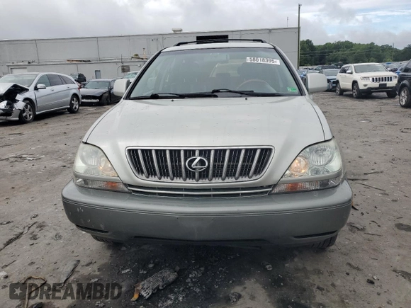 2003 Lexus RX 300 z VIN JTJHF10U130298408, wystawiony jako Copart lot #58018395 z przebiegiem 218 010 mil mil oraz Szkoda całkowita • Salvage title. Historia ofert i sprzedaży dostępna na DreamBid. Obrazek 5.