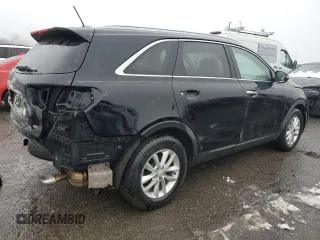 2017 Kia Sorento LX with VIN 5XYPG4A35HG324660, listed as a Copart auction lot 45006635 with 108,453 mi miles and Salvage Title. Bid and sale history available at carsss.com. Image 3.