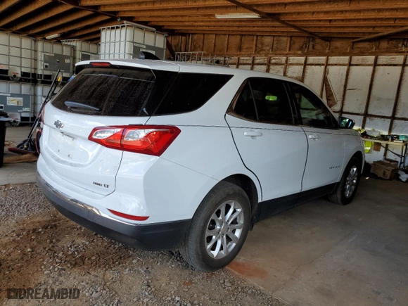 2020 Chevrolet Equinox LT with VIN 2GNAXUEV7L6196159, listed as a Copart auction lot 47588775 with 70,747 mi miles and Clean Title. Bid and sale history available at carsss.com. Image 3.