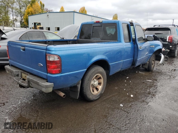 2002 Ford Ranger XLT Appearance with VIN 1FTYR44EX2PA02466, listed as a Copart auction lot 78883524 with 215,352 mi miles and Salvage Title. Bid and sale history available at carsss.com. Image 3.