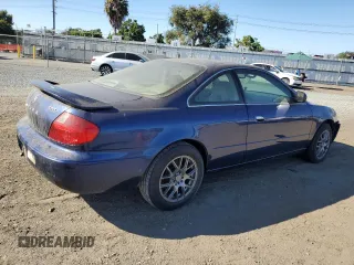 2001 Acura CL with VIN 19UYA42441A036889, listed as a Copart auction lot 89013895 with 192,256 mi miles and Clean Title. Bid and sale history available at carsss.com. Image 3.