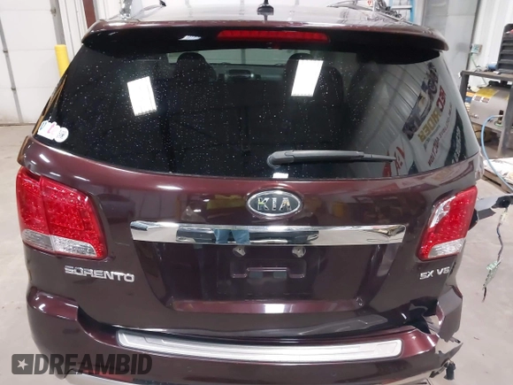 2013 Kia Sorento SX with VIN 5XYKWDA2XDG381984, listed as a IAAI auction lot 41169315 with 144,010 mi miles. Bid and sale history available at carsss.com. Image 16.