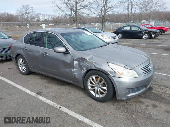 2008 Infiniti G35 x with VIN JNKBV61F18M253279, listed as a IAAI auction lot 41737288 with 219,260 mi miles. Bid and sale history available at carsss.com. Image 6.