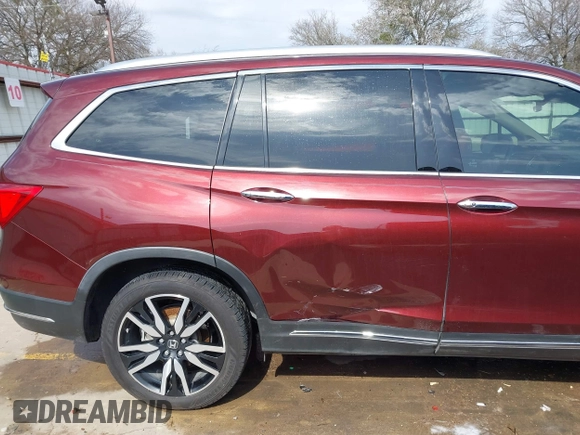 2019 Honda Pilot Touring 8-Passenger z VIN 5FNYF5H95KB009122, wystawiony jako IAAI lot #41573338 z przebiegiem 85 845 mil mil oraz . Historia ofert i sprzedaży dostępna na DreamBid. Obrazek 20.