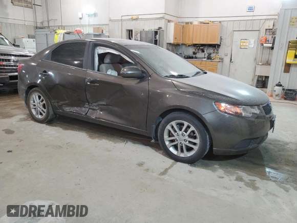 2011 Kia Forte EX with VIN KNAFU4A23B5441825, listed as a Copart auction lot 59881474 with 83,178 mi miles and Salvage Title. Bid and sale history available at carsss.com. Image 4.