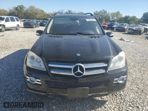 2007 Mercedes-Benz GL-Class with VIN 4JGBF71E97A234129, listed as a Copart auction lot 76583074 with 0 mi miles and Salvage Title. Bid and sale history available at carsss.com. Image 5.