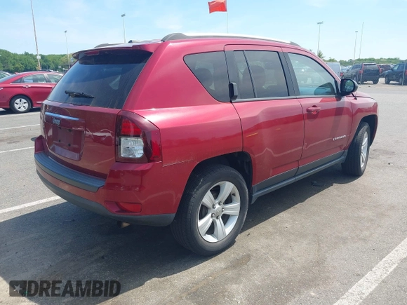 2016 Jeep Compass Sport with VIN 1C4NJCBA5GD634322, listed as a IAAI auction lot 42250362 with 135,624 mi miles and . Bid and sale history available at DreamBid. Image 4.