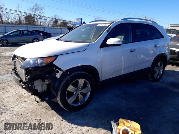 2012 Kia Sorento EX with VIN 5XYKUDA26CG302850, listed as a Copart auction lot 42673165 with 268,069 mi miles and Salvage Title. Bid and sale history available at carsss.com. Image 1.