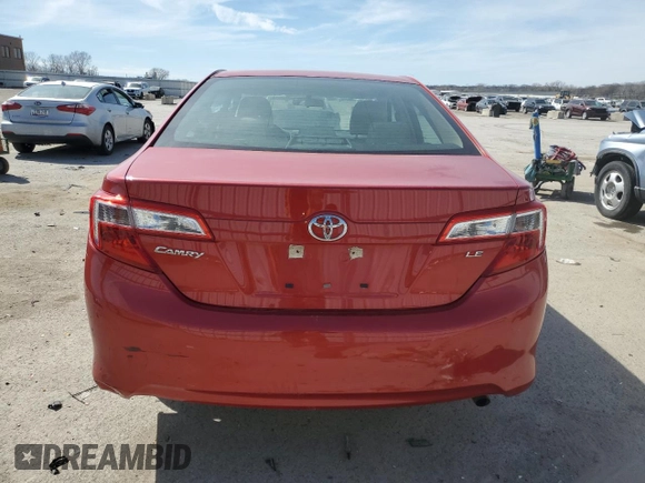 2013 Toyota Camry L with VIN 4T4BF1FK5DR335809, listed as a Copart auction lot 50691675 with 41,346 mi miles and Salvage Title. Bid and sale history available at carsss.com. Image 6.