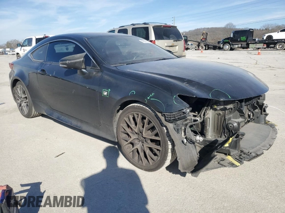 2016 Lexus RC 200t F Sport with VIN JTHHA5BC1G5004347, listed as a Copart auction lot 46680525 with 136,880 mi miles and Clean title. Bid and sale history available at DreamBid. Image 4.