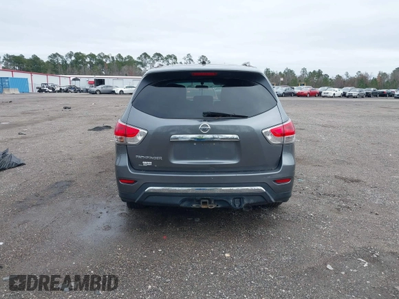 2015 Nissan Pathfinder SV with VIN 5N1AR2MN5FC702068, listed as a IAAI auction lot 41404755 with 179,926 mi miles. Bid and sale history available at carsss.com. Image 16.
