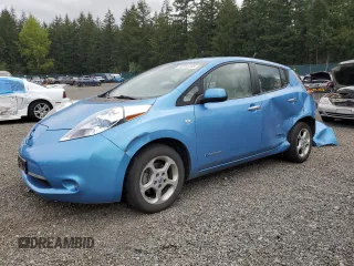2011 Nissan LEAF SL-e z VIN JN1AZ0CP6BT000219, wystawiony jako Copart lot #56964155 z przebiegiem 64 114 mil mil oraz Szkoda całkowita • Salvage title. Historia ofert i sprzedaży dostępna na DreamBid. Obrazek 1.