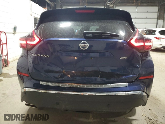 2020 Nissan Murano S z VIN 5N1AZ2AS6LN169710, wystawiony jako Copart lot #52080715 z przebiegiem 68 868 mil mil oraz Szkoda całkowita • Salvage title. Historia ofert i sprzedaży dostępna na DreamBid. Obrazek 6.