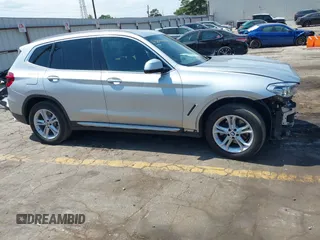 2020 BMW X3 sDrive30i with VIN 5UXTY3C05L9C73732, listed as a IAAI auction lot 40252791 with 77,176 mi miles. Bid and sale history available at carsss.com. Image 13.