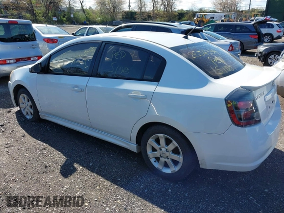 2011 Nissan Sentra SR with VIN 3N1AB6AP5BL683464, listed as a IAAI auction lot 42142339 with Not Provided miles and . Bid and sale history available at DreamBid. Image 3.