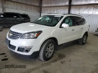 2015 Chevrolet Traverse LT z VIN 1GNKVHKD3FJ266597, wystawiony jako Copart lot #58767925 z przebiegiem 125 001 mil mil oraz Szkoda całkowita • Salvage title. Historia ofert i sprzedaży dostępna na DreamBid. Obrazek 1.