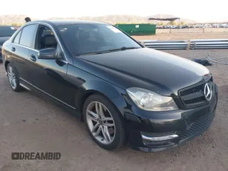 2013 Mercedes-Benz C-Class C 300 Sport with VIN WDDGF8AB7DR278302, listed as a IAAI auction lot 41946733 with 219,732 mi miles. Bid and sale history available at carsss.com. Image 1.