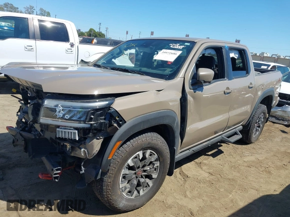 2023 Nissan Frontier Pro-X with VIN 1N6ED1EJ1PN615328, listed as a IAAI auction lot 39972686 with 15,981 mi miles and . Bid and sale history available at DreamBid. Image 17.