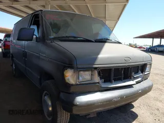 1995 Ford Econoline Cargo with VIN 1FTJE34HXSHC04459, listed as a IAAI auction lot 41927514 with 145,683 mi miles and . Bid and sale history available at DreamBid. Image 1.