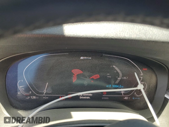 2021 BMW 5 Series 530e with VIN WBA13AG05MCF71415, listed as a Copart auction lot 58554935 with 9,994 mi miles and Clean title. Bid and sale history available at DreamBid. Image 9.