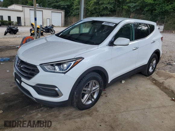 2018 Hyundai Santa Fe 2.4L with VIN 5NMZT3LB7JH054992, listed as a Copart auction lot 64580115 with 162,406 mi miles and Clean title. Bid and sale history available at DreamBid. Image 1.