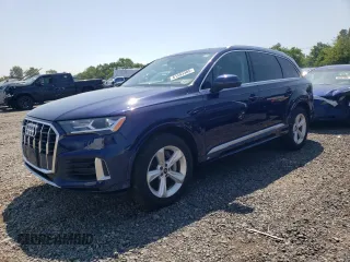 2022 Audi Q7 Premium with VIN WA1AXBF77ND010082, listed as a Copart auction lot 61583385 with 14,421 mi miles and Salvage title. Bid and sale history available at DreamBid. Image 1.