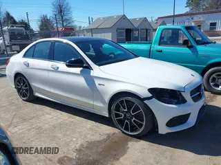 2018 Mercedes-Benz C 43 AMG with VIN 55SWF6EB4JU238408, listed as a IAAI auction lot 41630851 with 116,235 mi miles and . Bid and sale history available at carsss.com. Image 14.