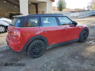 2020 MINI Clubman Cooper S with VIN WMWXJ1C08L2M34394, listed as a Copart auction lot 77210714 with 55,486 mi miles and Salvage Title. Bid and sale history available at carsss.com. Image 3.
