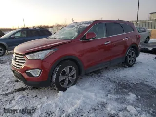 2015 Hyundai Santa Fe XL Luxury with VIN KM8SNDHF2FU104383, listed as a Copart auction lot 83786984 with 95,632 mi miles and Clean Title. Bid and sale history available at carsss.com. Image 1.